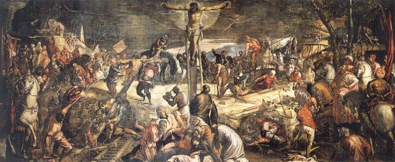 TINTORETTO, Jacopo Crucifixion France oil painting art